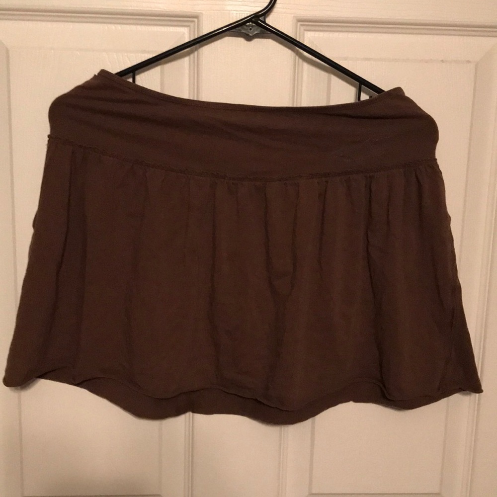 Brown Hollister Skirt